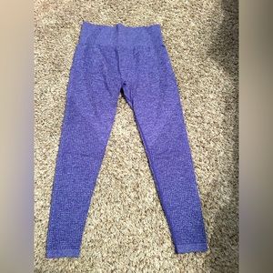 Purple athletic leggings
